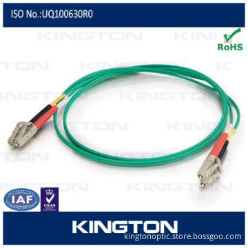 LC-LC Multimode Duplex Fiber Optic Patch Cable